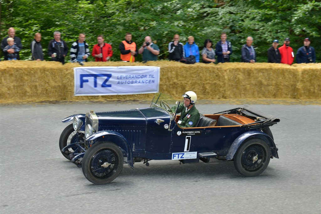 Løbets ældste bil er denne Delage DISS fra 1925 kørt af Peter Bering fra Præstø